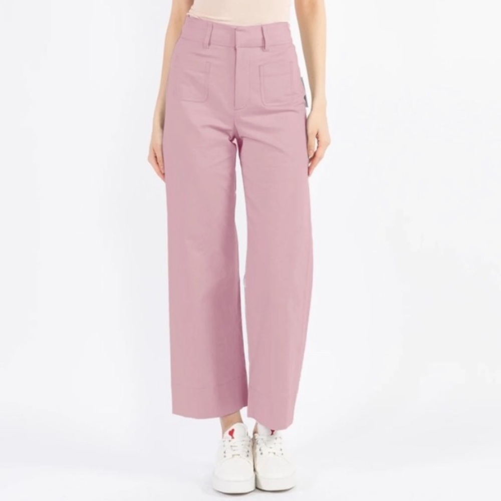 ✨THE SCRIPT✨Chiara Wide Leg Pants in Rose